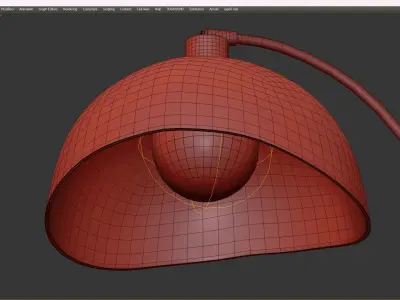 Nova of California Luna Bella Desk Lamp Low-poly 3D model