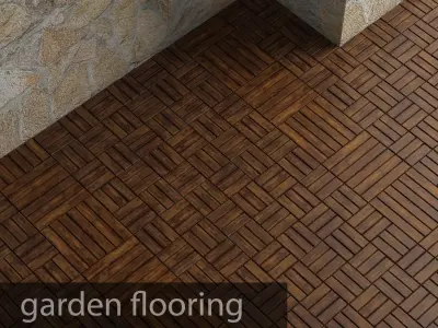 Garden flooring Texture