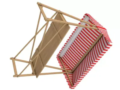 Market Stall 3D model
