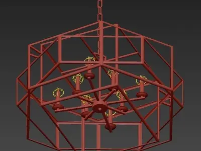 Aidan Gray Chandeliers 3D model