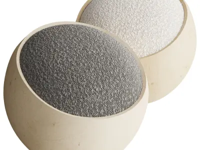 Riva BIGNE DI IGINIO MASSARI pouf Texture