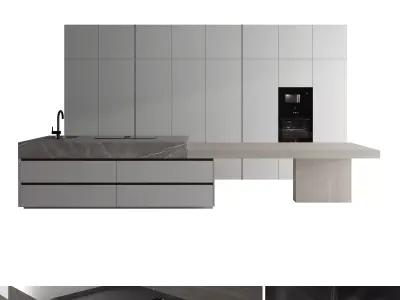 Kitchen set 13 3D model