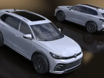  Volkswagen Tiguan 2024 R-Line White 