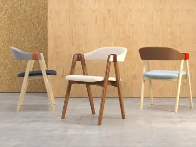 Mathilda Chair 3D model