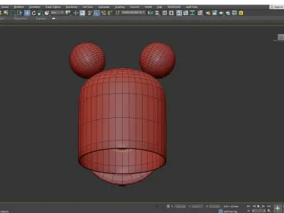 Odeon Light Mickey Low-poly 3D model