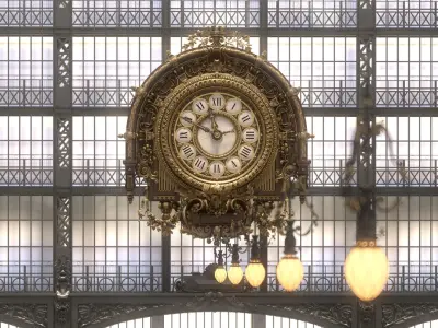  La Gare D'Orsay Of Paris 