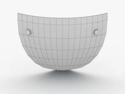 1476 - Bra Lamp Low-poly 3D model