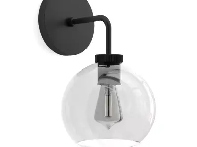 Reagan Globe Single Sconce 3D model