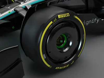  F1 Mercedes W16 2025 