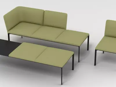 Lapalma Add Seating Set 3D model