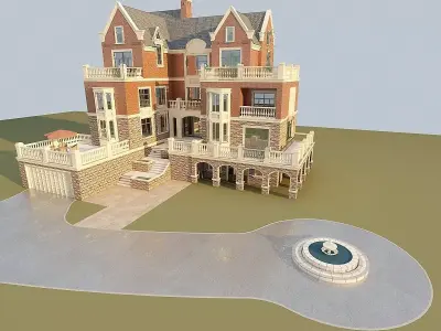 American House 3D model