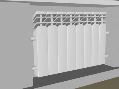 Windows pack Low-poly 3D model