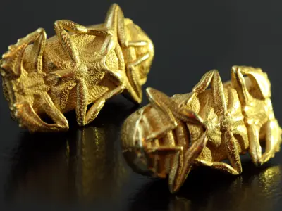 VW Beetle Scarab Pendant 3D print model