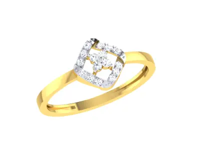 Women Ring  Render 3dm STL OBJ FBX Details 3D print model 276