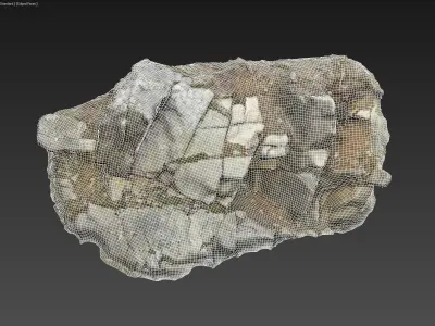 Cliff Face pack A bundle 3D model