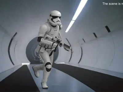  Star Wars Characters Rigged Collection for Maya 