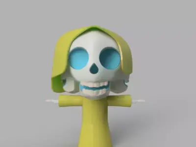 Marvel Comics Mini Death of Death 3D model