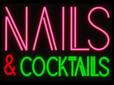 Neon sign Beauty1 Low-poly 3D model