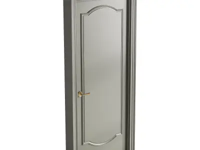 Modern entrance door 25 3D model