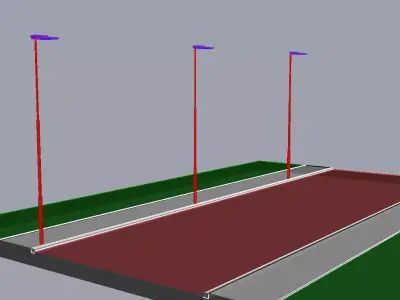 Streetlamp 02 3D model