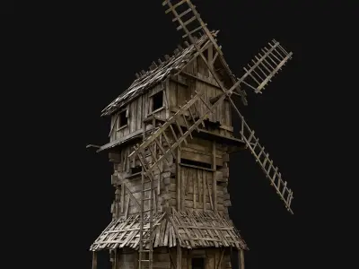 AAA NEXT GEN MEDIEVAL VILLAGE SETTLEMENT BUILDER PACK INTERIOR