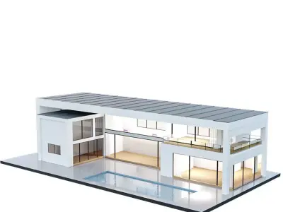 MODREN HOUSE N10 3D model