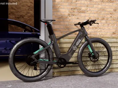  AMG F1 City Electric Bicycle Black 