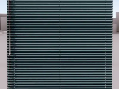 Window blind horizontal hunter douglas 3d model 3D model