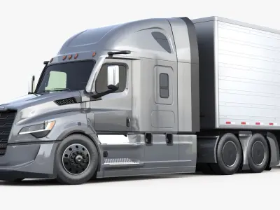  Freightliner Cascadia 5th Generation with Trailer 2025 