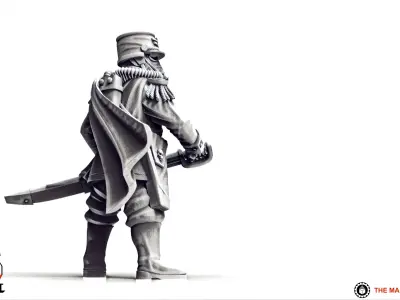 Valour Korps - General Franz 3D print model