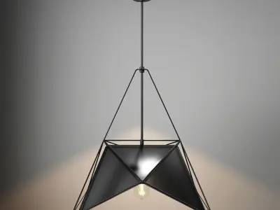 Wire framed Ceiling 3D model