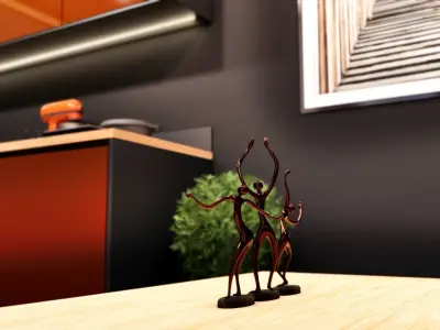 Tiny House TIMO on 15m2 3D model