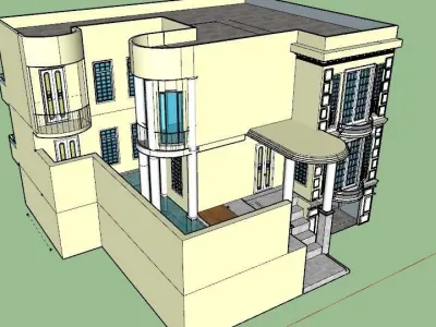 Britten Bungalow 3D model