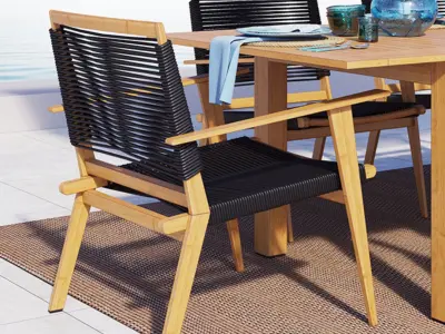 Outdoor furniture  Pottery Barn 3D model