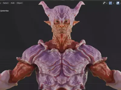 Janemba demon 3D model