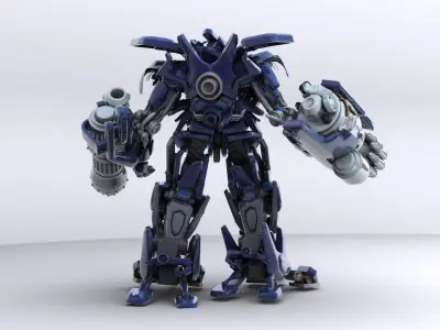 Ironhide Robotic Character 3D model