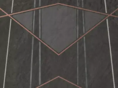 Charcoal Art Deco Line Wall Texture  Texture