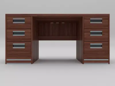 Office Table 3D model