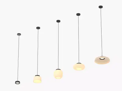 Devorm Straight Pendant Lamps 3D model
