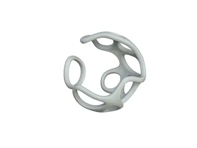SciFi Cube Object No 22221 Low Poly Shape Texture