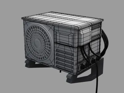 Ac unit 3D model