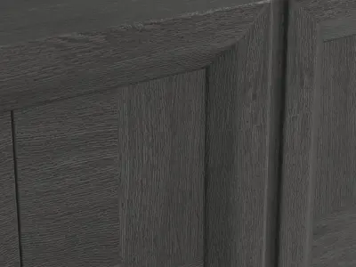 Jill 4 Door Cabinet Storage EM JIB 721834 3D model