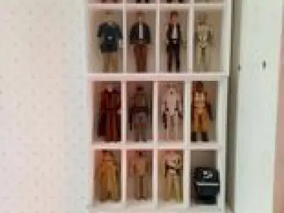 Display cases for 8 ACTION FIGURES or TOY CARS 3D print model