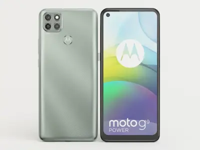 Motorola Moto G9 Power Green 3D model