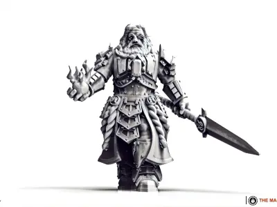 Black Knights - Recon Command Group 3D print model