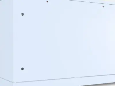 NORDLI Chest of 2 drawers Low-poly 3D model