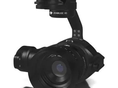 DJI Zenmuse X5 for Element 3D 3D model