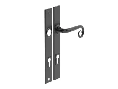 Stonebridge Curl Multipoint Door Handle 3D model
