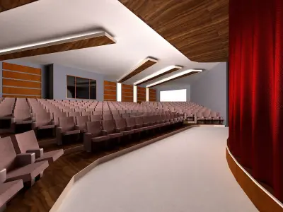AUDITORIUM - THEATRE 3D model