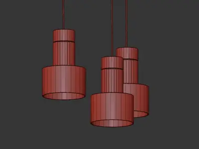 FOREST GREEN FILD RADIUS Lamp 3D model
